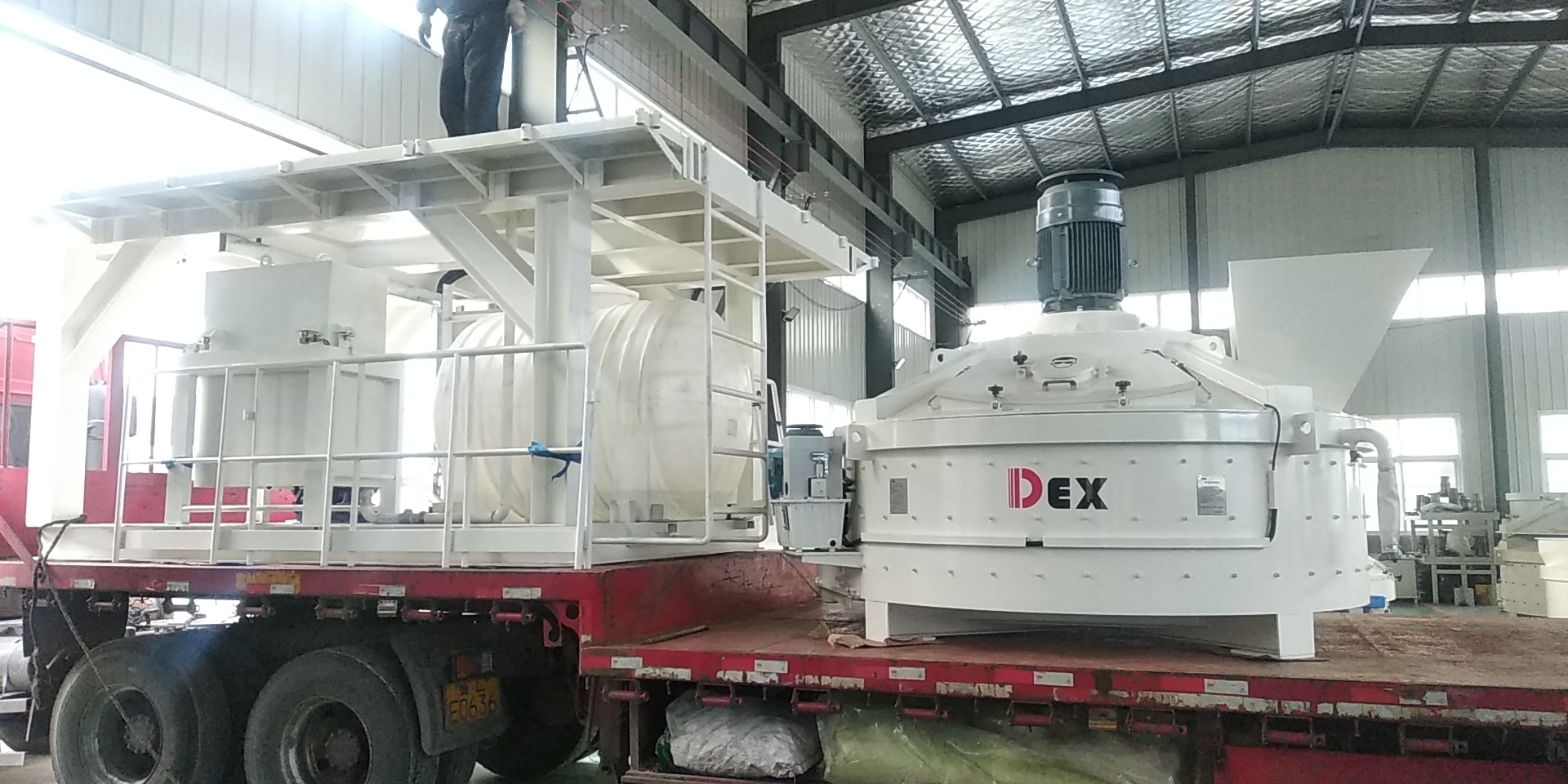  行星式混凝土搅拌机